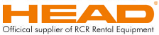 Head - the offical supplier to RCR rental equipment